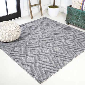 Balansat Moroccan Diamond Indoor/outdoor Area Rug